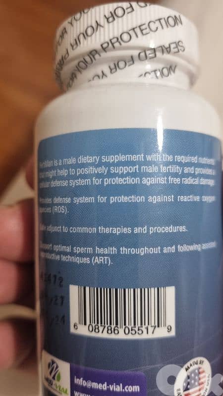 Title: FertiMan Male Fertility Support - Sealed & Brand New - 3