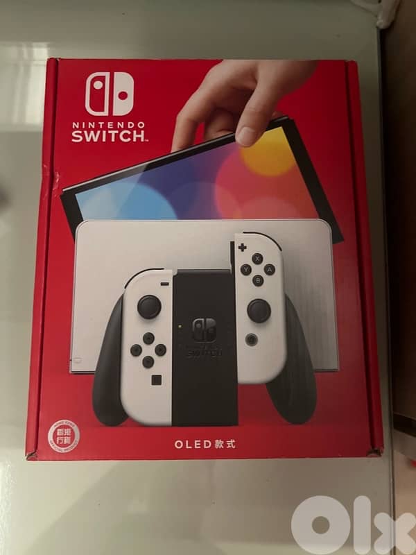 Nintendo switch oled / white edition 0
