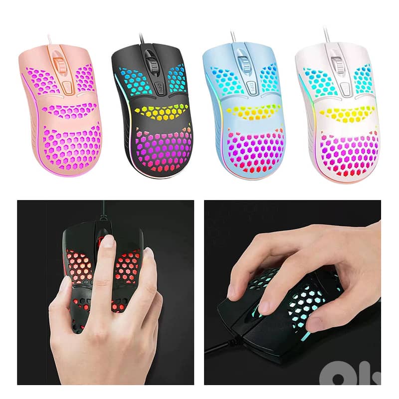 V15 T-WOLF Gaming Mouse Wired 0