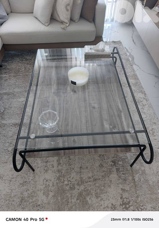 Glass Coffee Table 115*77*50 cms 0
