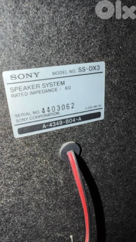 Speakers Sony 0