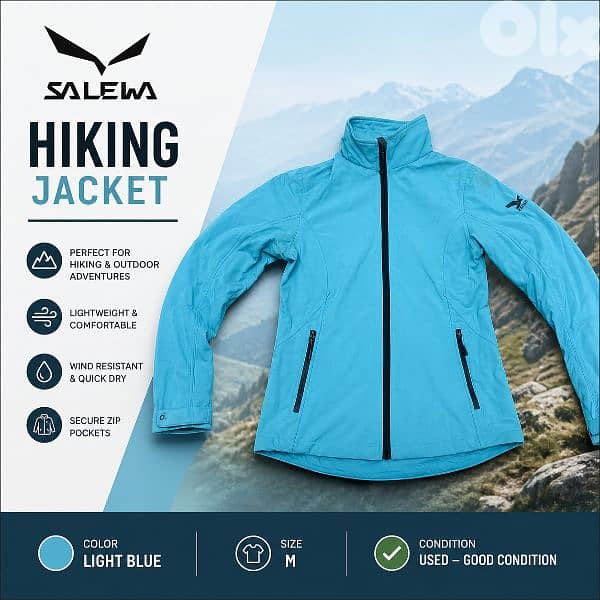 salewa hiking jacket 0