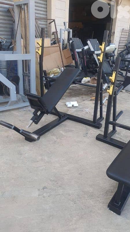 Olympic benche incline and flat American brand 0