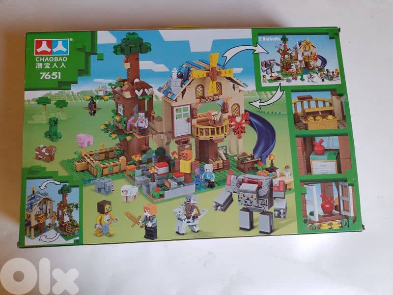 building blocks minecraft (lego) 1016 pieces 0