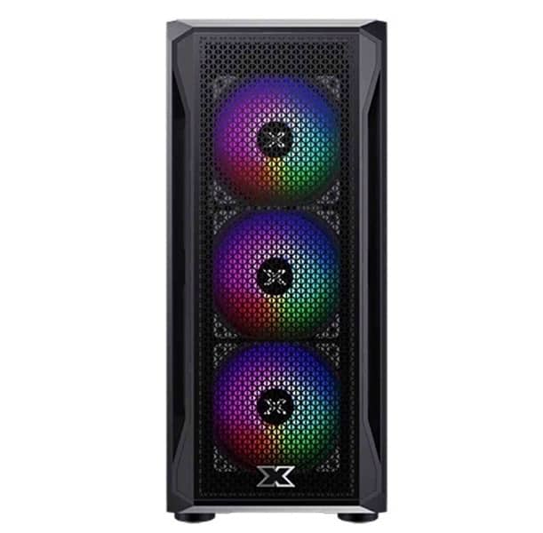 Xigmatek Gaming X Mid Tower Case - 4 x RGB Fans 0