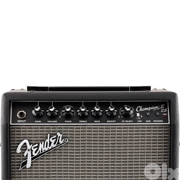 Fender 2330706900 Champion II 25 Electric Guitar Modeling Amplifier 2