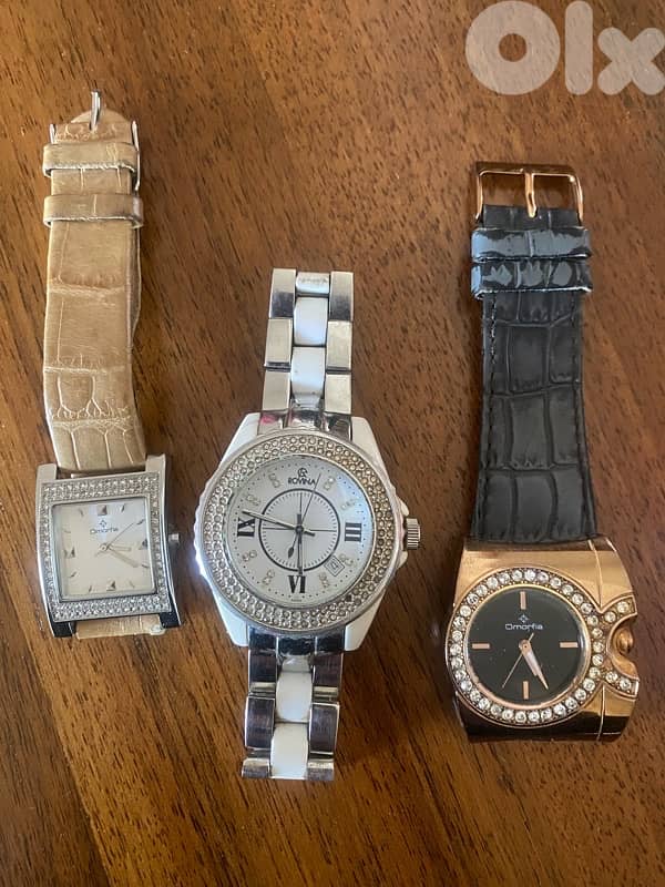 Bundle of 3  ladies watches for sale 2
