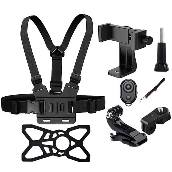 chest strap for mobile phone action camera 0