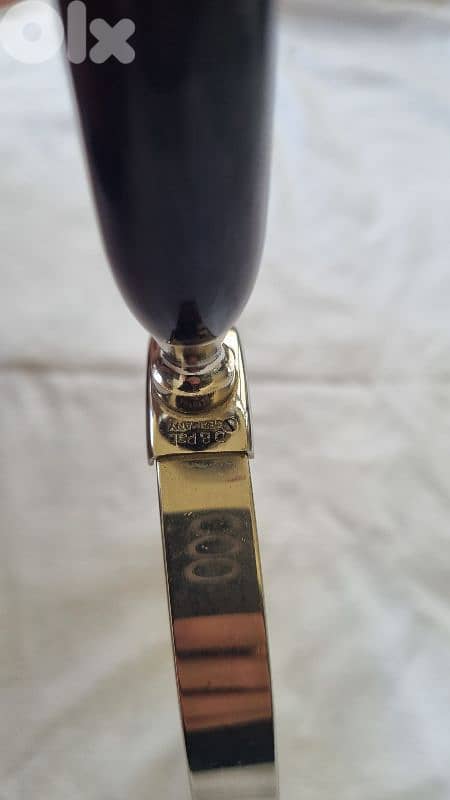 Rare Antique 1945 German Magnifying Glass - D. B. Pat. Silver Frame 14