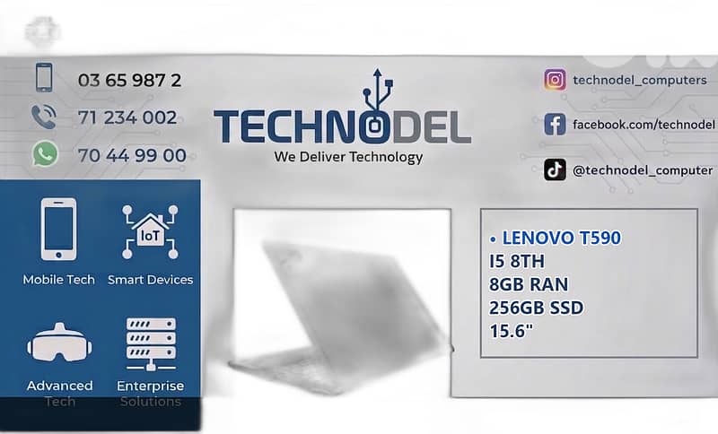 Lenovo T590 i5 15.6" 0