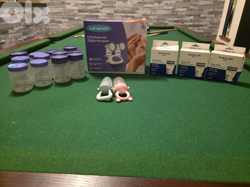 electric breast pump double 2 in 1 digital screen like new barely used 0