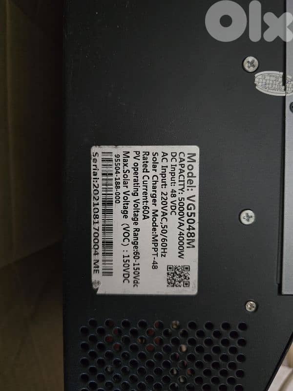4 acid batteries used for 6 month + inverter 2