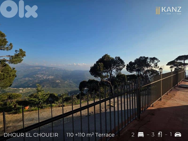 Apartment For Sale In Dhour El Choueir - شقة للبيع في ضهور الشوير 0