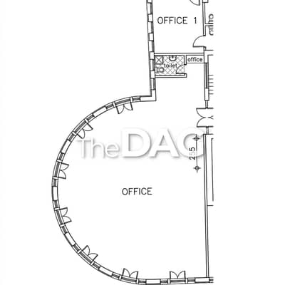 Prime 300 SQM Office for Rent in Downtown مكتب للايجار Prime 300 SQM Office for Rent in Downtown مكتب للايجار