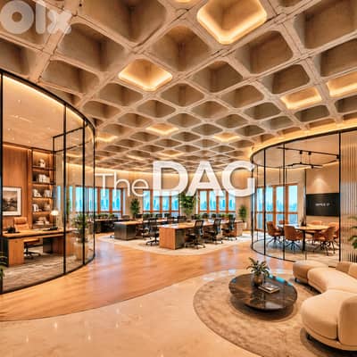 Iconic 300 SQM Office for Rent in Downtown مكتب للايجار