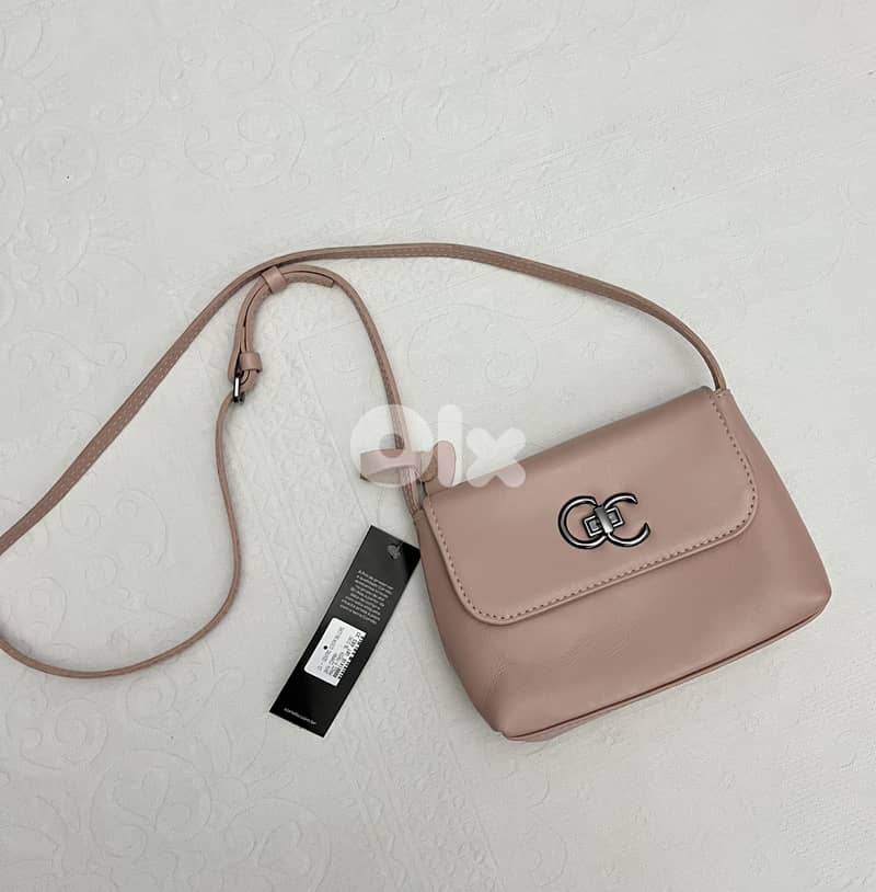 Corello Light Pink Crossbody Bag 0