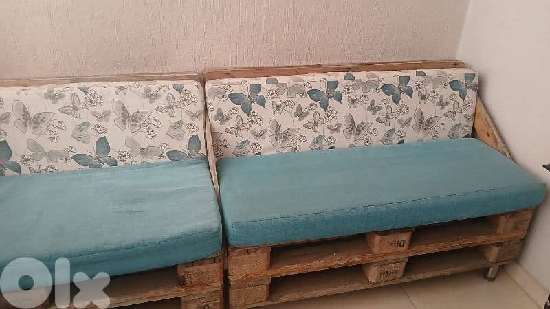 wooden outdoor set 0