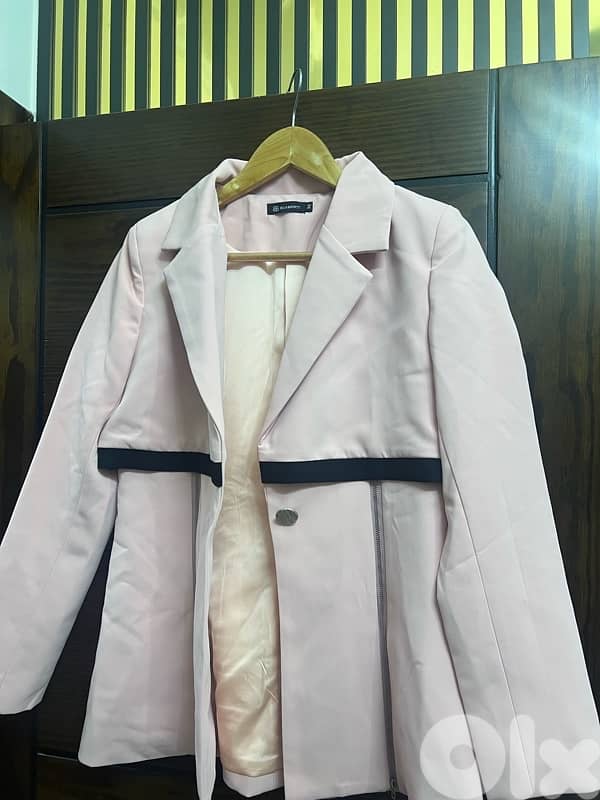 elegant pink jacket 0