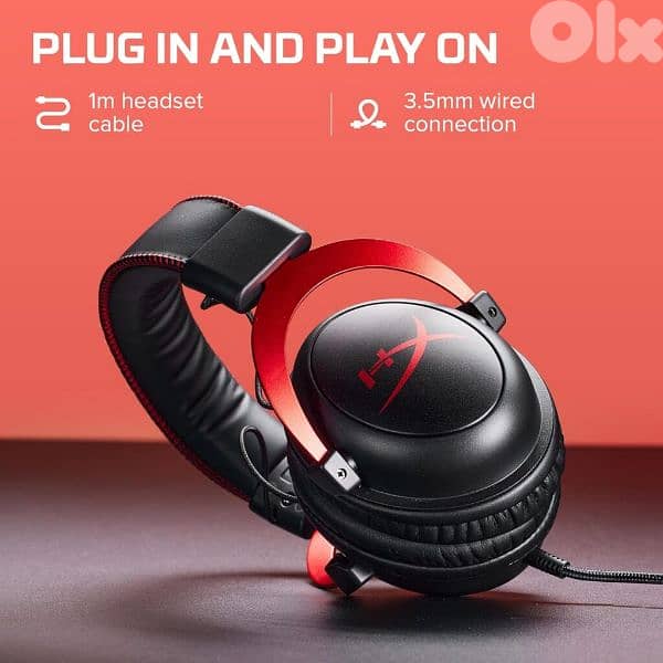HyperX Cloud II Gaming Headset – Red 0