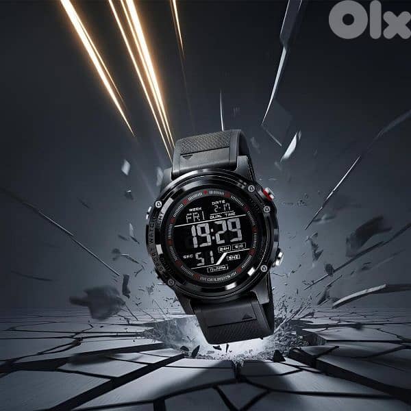 Analog & Digital Sports Watch 0