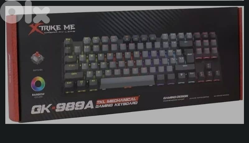 X-STRIKE ME GK-989 BLACK NO BOX 1