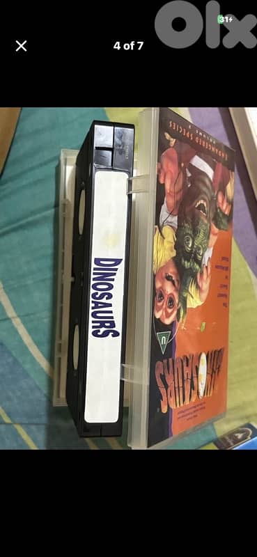 Vintage 90s VHS Lot - Super Mario Bros, Dinosaurs, Disney & More! PAL 5
