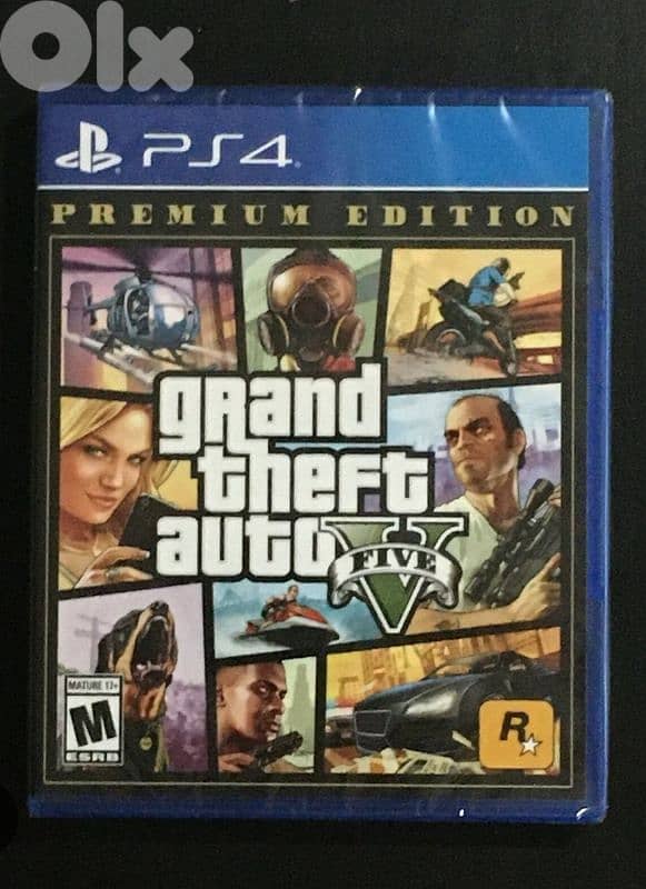 Gta 5 ps4 cd for sale for 26$(new) 1