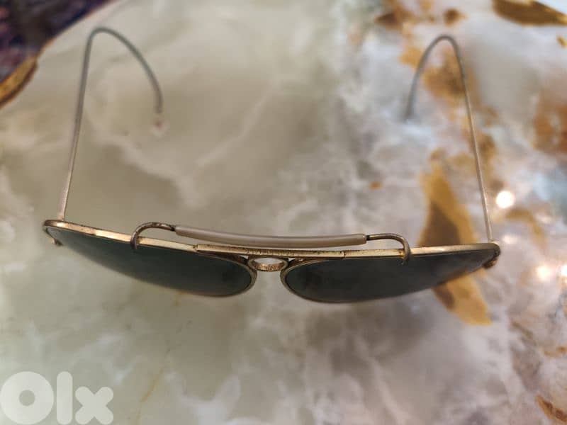 vintage Bausch & Lomb Ray-Ban Shooter aviator sunglasses. 2