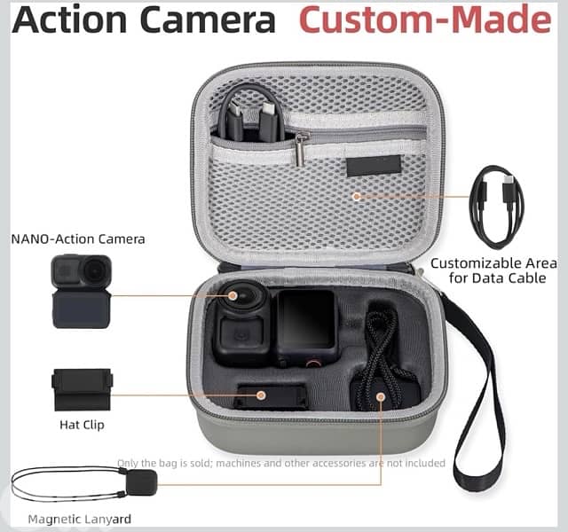 DJI Osmo Nano 128GB 4K + 256GB memory card + bag 5