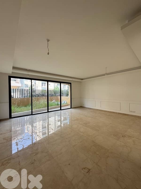 Spacious Apartment with garden in Hazmieh Mar Takla 0