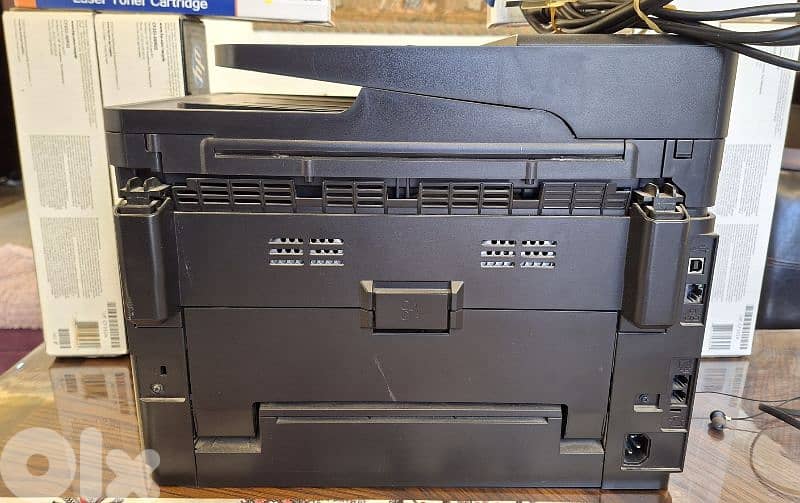 used like new hp printer mfp177fw   4 in 1 wifi,network, duplex 4