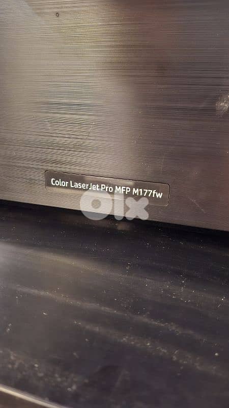 used like new hp printer mfp177fw   4 in 1 wifi,network, duplex 5