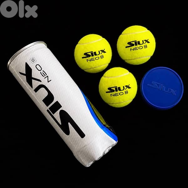 siux 3pack padel/tennis balls. 1