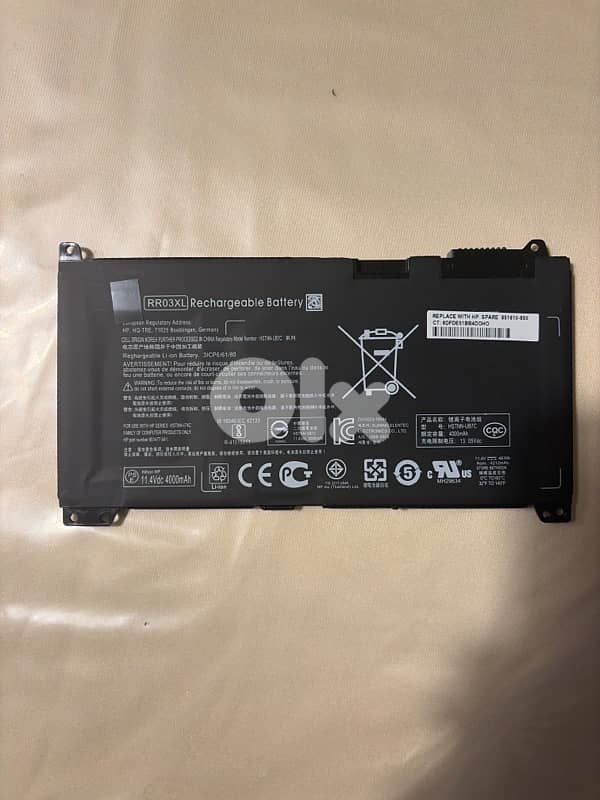 RR03XL battery 0