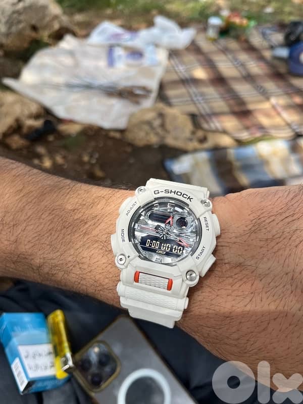 Casio G-Shock GA-900AS-7A analog-digital watch 0