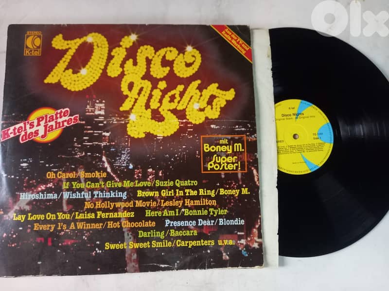 Disco Nights Vinyl, LP, Compilation, Stereo 0