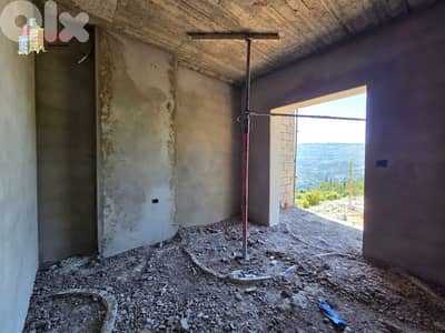 Ajaltoun 135m2 | 50m2 Terrace | Payment Facilities | Mountain View |TO