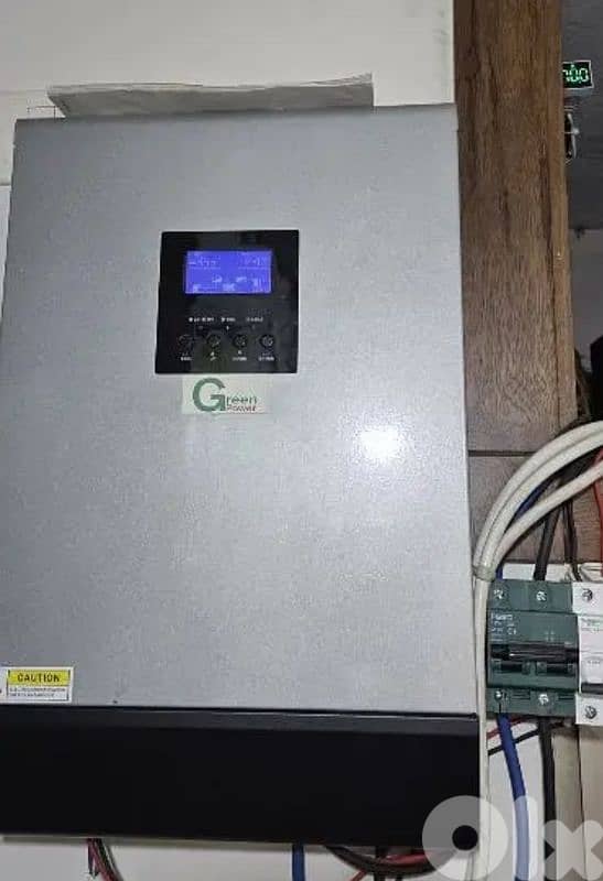 UPS Inverter 5kw + 4 tubular batteries 200AH + 6 solar Panels 535 W 1