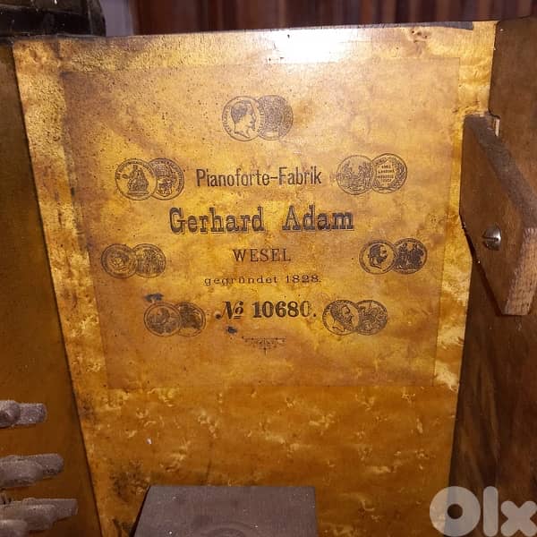 piano made in Germany 1828 1