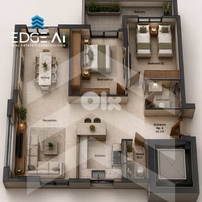 Duplex for Sale | Zouk Mikael – Keserwan #YN201035