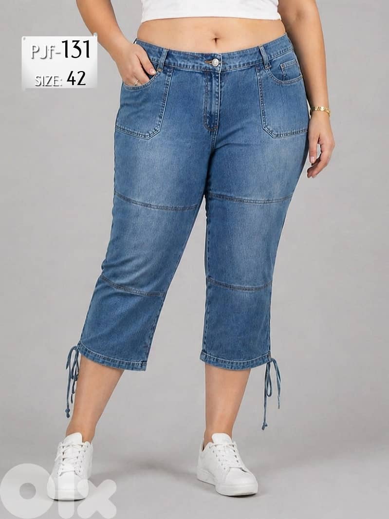 Ladies' Jeans Capri PANTs from European Brands 15