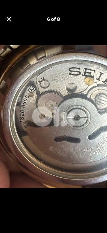 Vintage Seiko 5 Gold Automatic Datejust-SNXJ94 Style-Fluted Bezel 5