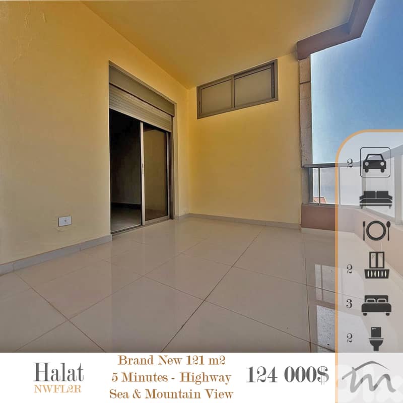 Halat | Brand New 3 Bedrooms Apartment | Sea-Mountain View | New BLDG 0