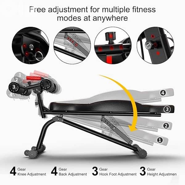 Original YOLEO Weight Adjustable Bench 4