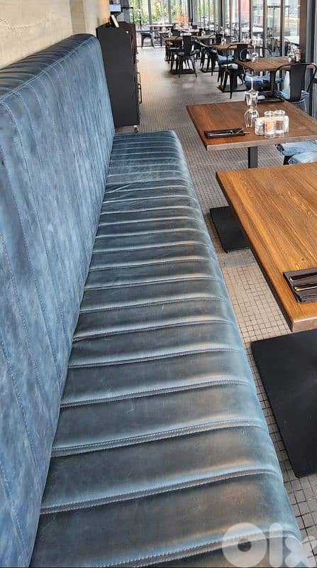Big leather sofa 3.5 mt long 0