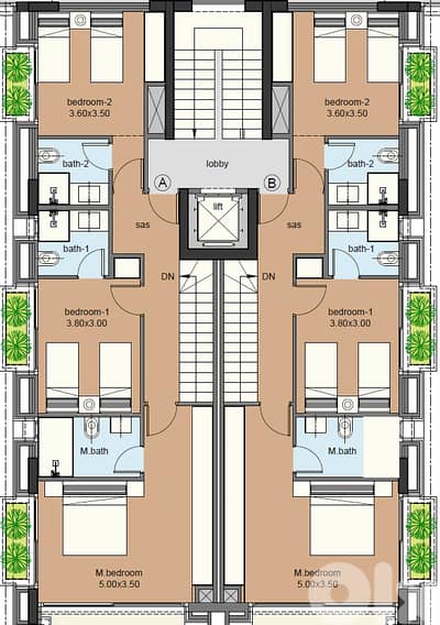 Under Construction Duplex For Sale in Faqra 810,000$ دوبلكس للبيع فقرا
