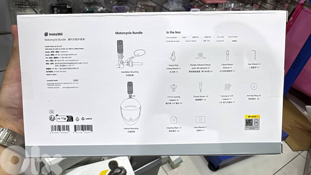Insta360 Motorcycle Bundle 60$ 1