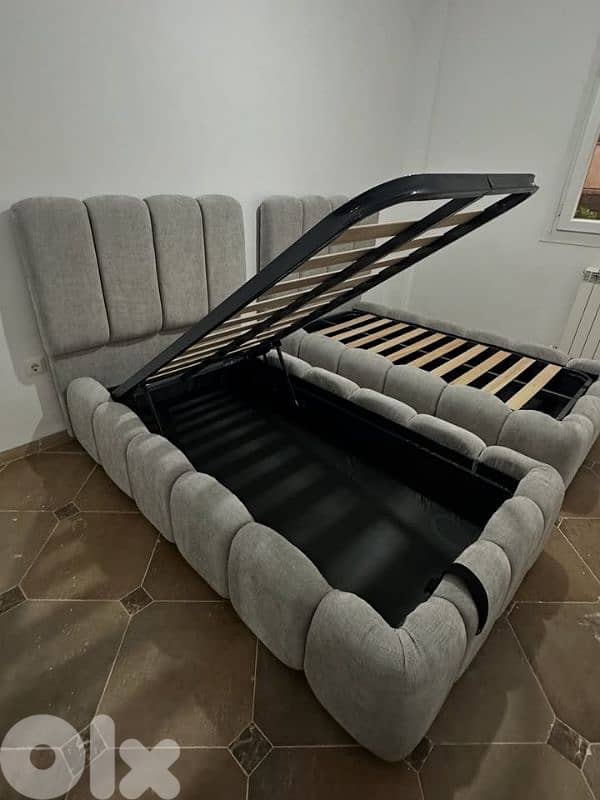new 2 bed modern 100cm or 120cm high quality 0