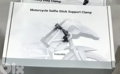 Insta360 Motorcycle Selfie Stick Support Clamp 65$