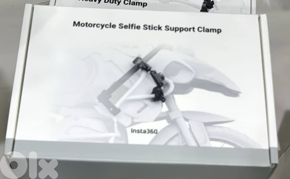 Insta360 Motorcycle Selfie Stick Support Clamp 65$ 0